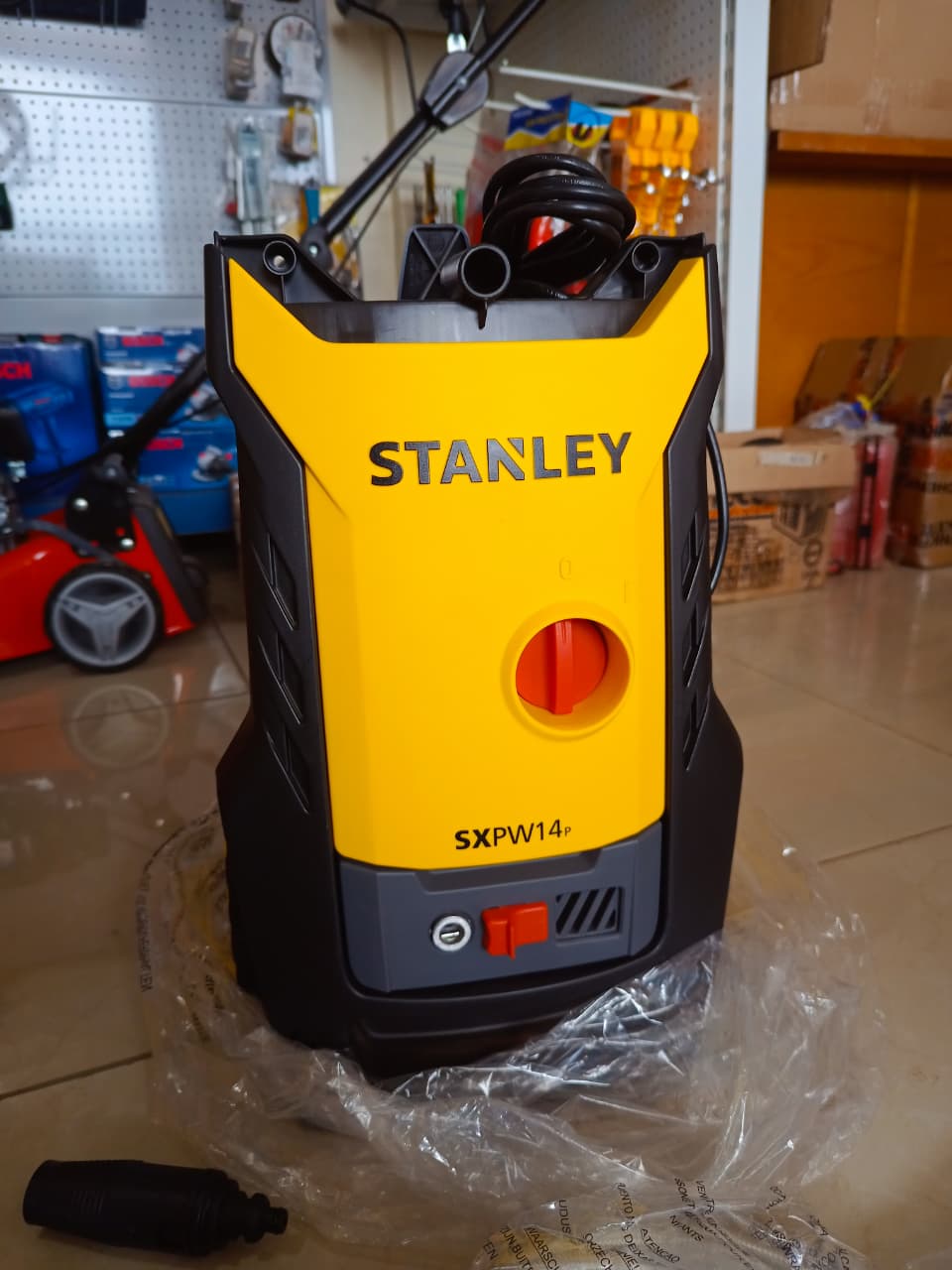 Stanley Pressure Washer 110BAR 1400W SXPW14PE