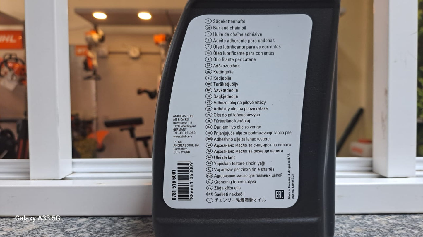 Stihl ForestPlus Chain-Saw Chain Oil 1 LITRE