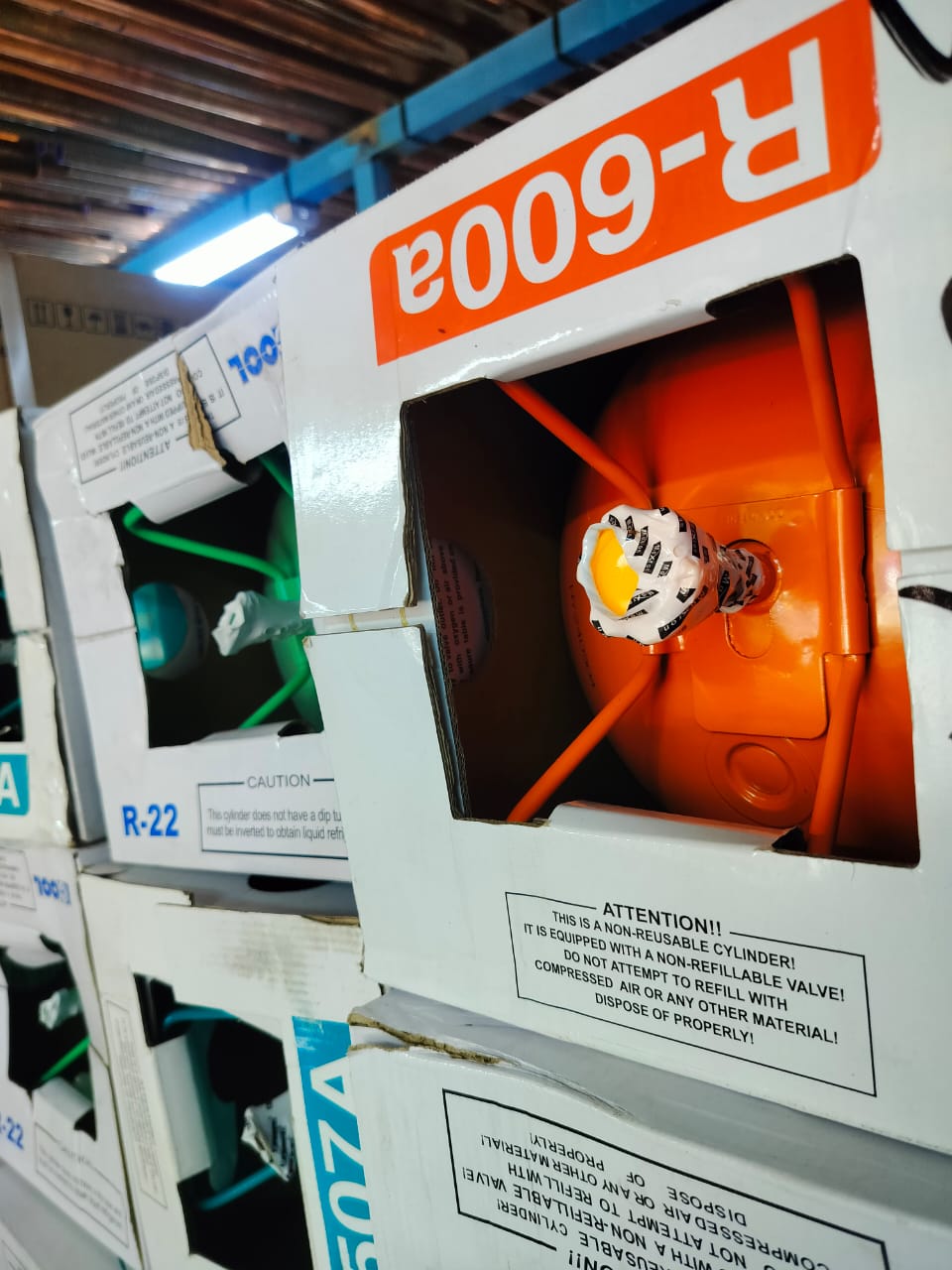 Refrigerant R600a (Isobutane) – 6kg Cylinder