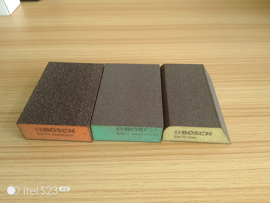 Bosch S471 Colour Foam Sanding Blocks