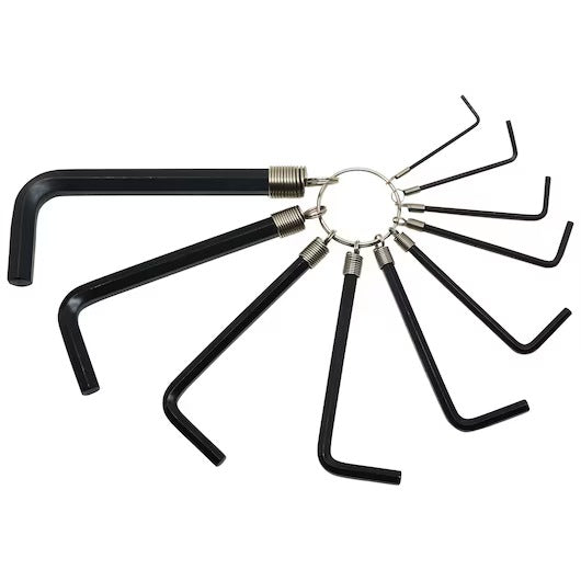 Stanley Allen Hex Key Set Metric Short Arm 10pc STMT69213-8