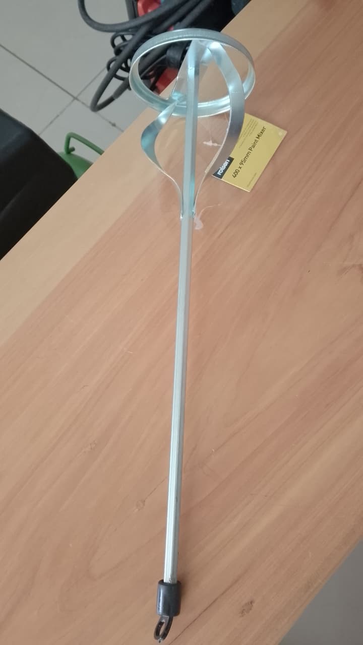 Rolson Paint Mixer 400x95mm drill mixing paddle SKU 60995