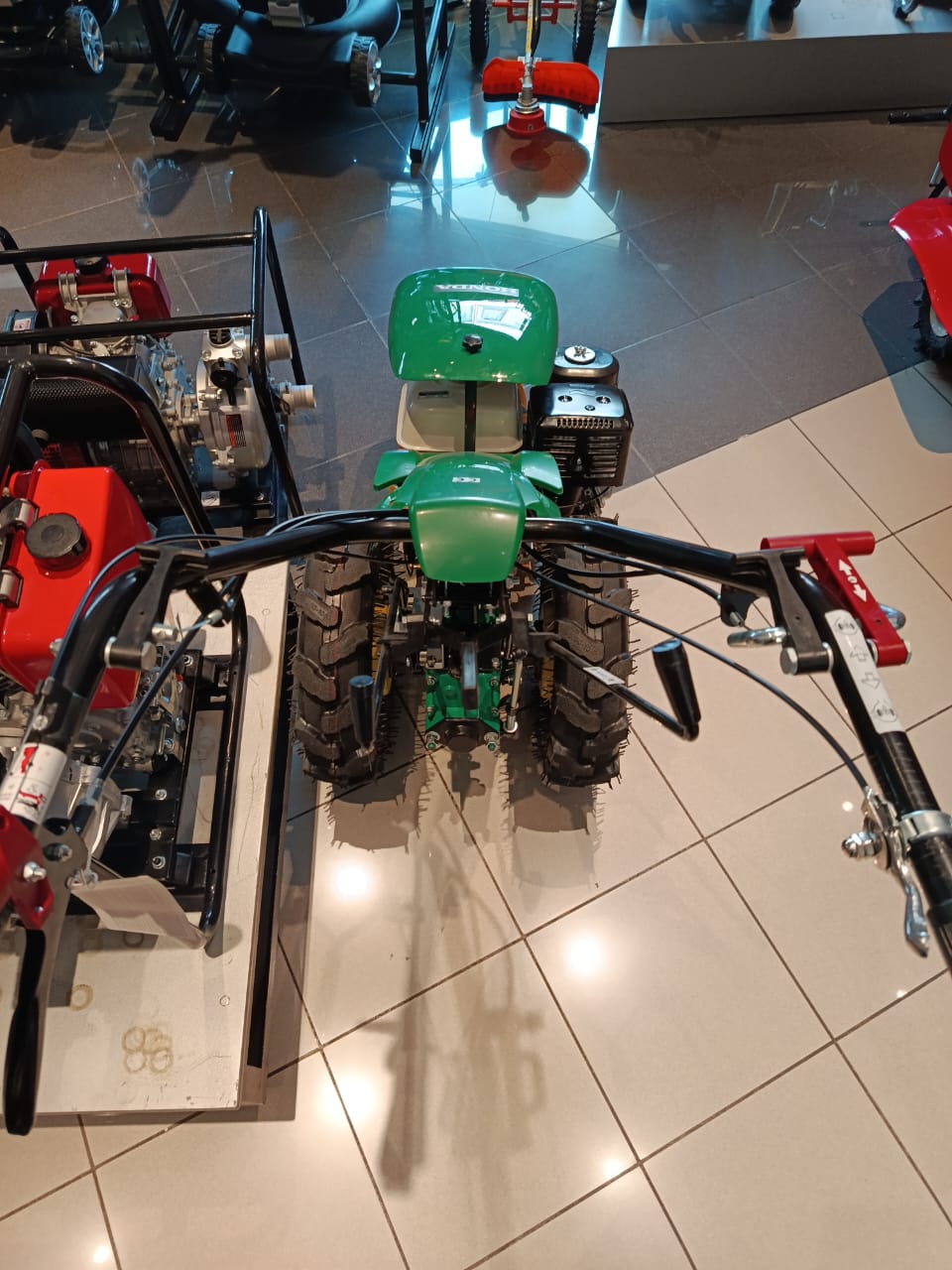 Honda BT330 Handheld Tractor & Accessories — Tiller, Reaper, Plow & More