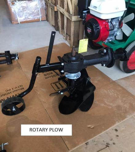 Honda BT330 Handheld Tractor & Accessories — Tiller, Reaper, Plow & More
