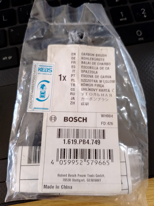 Bosch GWS 700 Carbon Brush Set (Pair) - Part 1.619.PB4.749