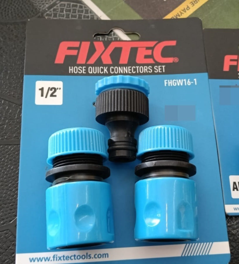 Fixtec FHGW16-1 Hose Quick Connectors Set 1/2 inch 3-piece