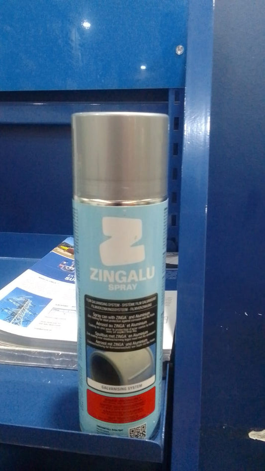 Zingalu Spray - Zinga and Aluminium Coating