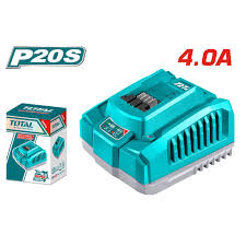 Total P20S Lithium-Ion Battery and Charger Kit - 20V 4.0Ah with LED Indicator