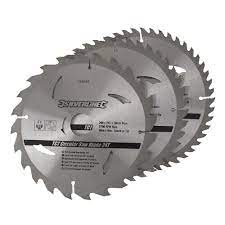 SILVERLINE BLADE CIRCULAR SAW 125MM 3-PC PACK 16/24/30 TEETH
