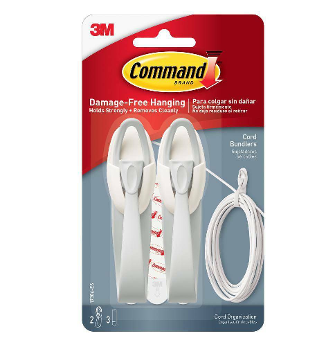 3M command cord bundlers 2pc