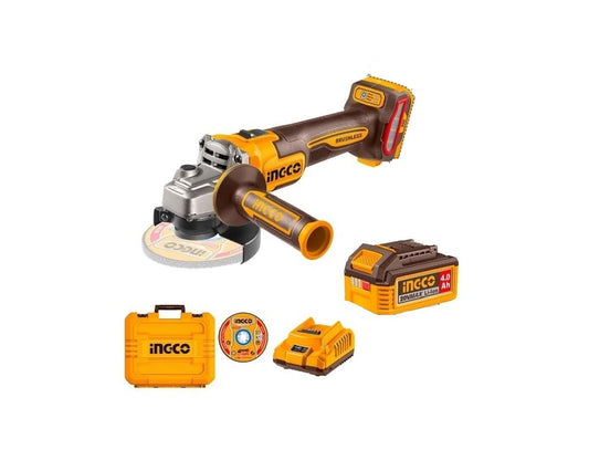INGCO Cordless Angle Grinder 20V Brushless β CAGLI261521
