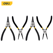 Deli 4PC Circlip Pliers Set EDL20521-4