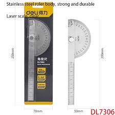 Deli Angle Ruler DL7306