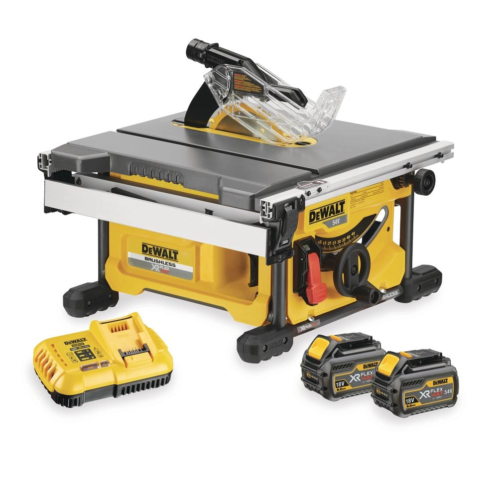 Dewalt Cordless Brushless Table-Saw 210MM 54V 6AH DCS7485T2-GB