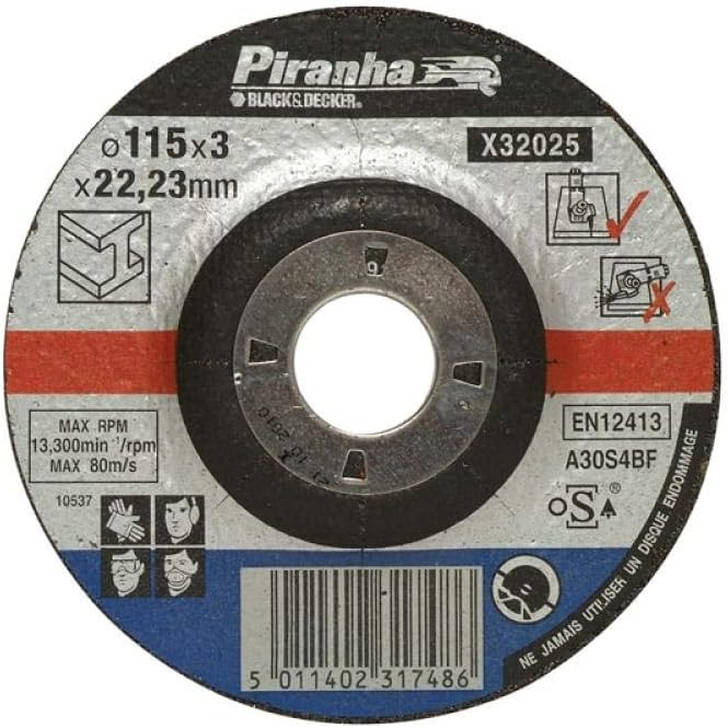 Black and Decker Disc Metal Cutting 4.5'' X32025-QZ