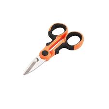 Electrician' Scissors With Cutting Notch For Cut Electric Wire