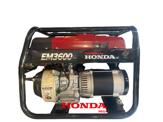 EM3600 Generator - 3kVA Honda GP200 Portable Generator