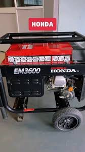 EM3600 LPG Generator - 3kVA Honda GP200 LPG Portable Generator