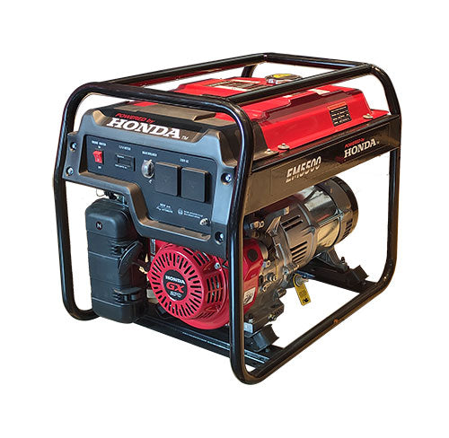 EM5500 Generator - 4.5kVA Honda GX270 Portable Generator
