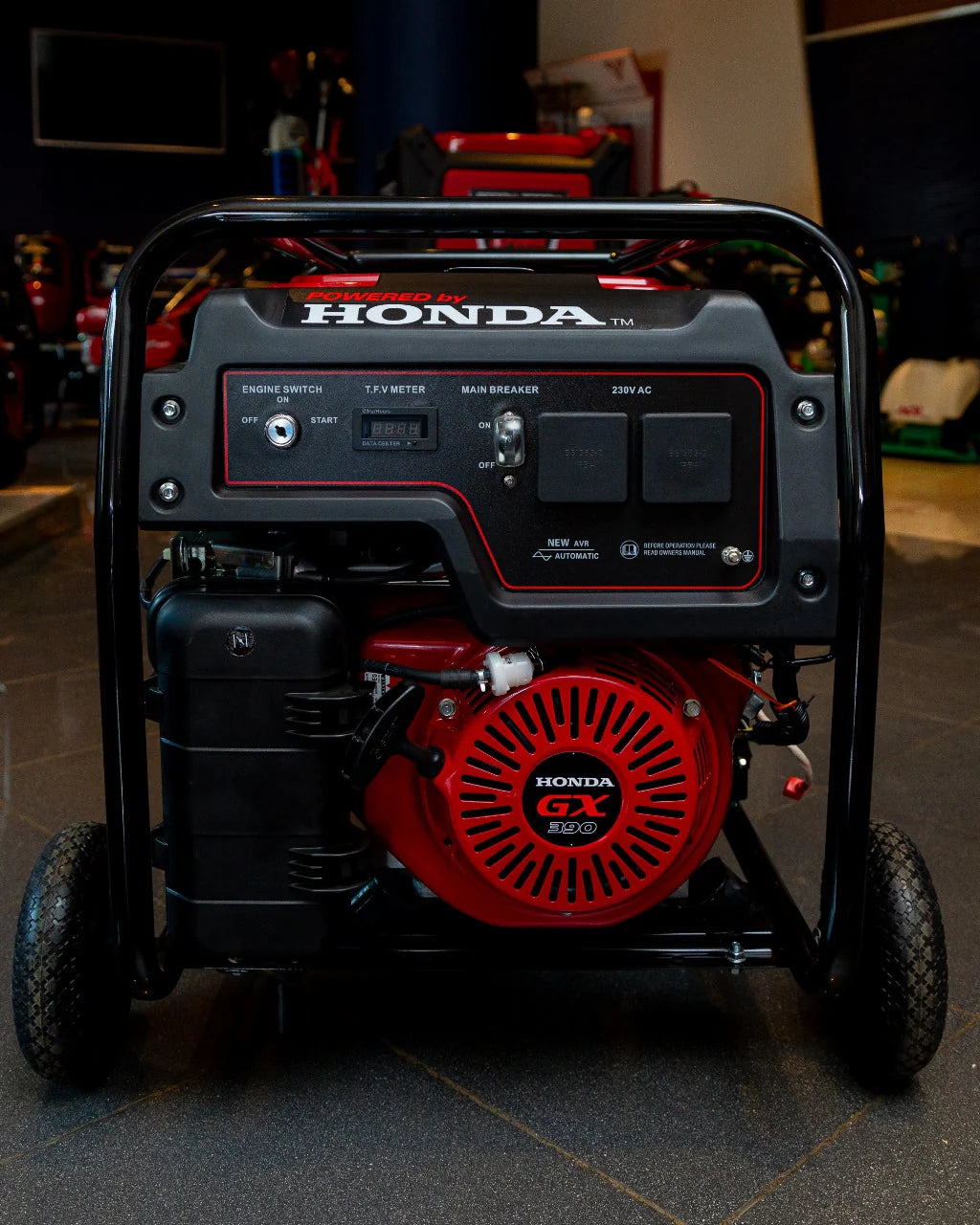EM8000EX Generator - 6.5kVA Honda GX390 Electric Start Generator
