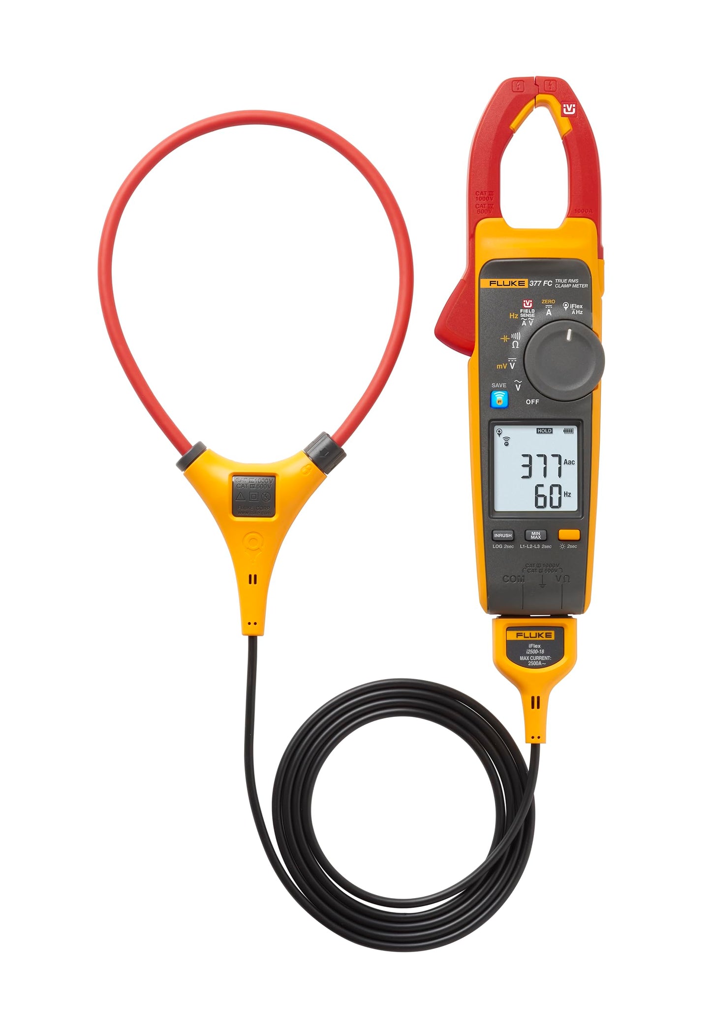 Fluke 377FC True-RMS Non Contact Clamp Meter