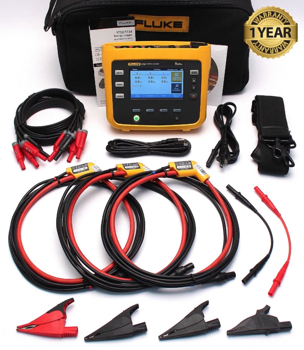 Fluke 1732 Three-Phase Electrical Energy Logger