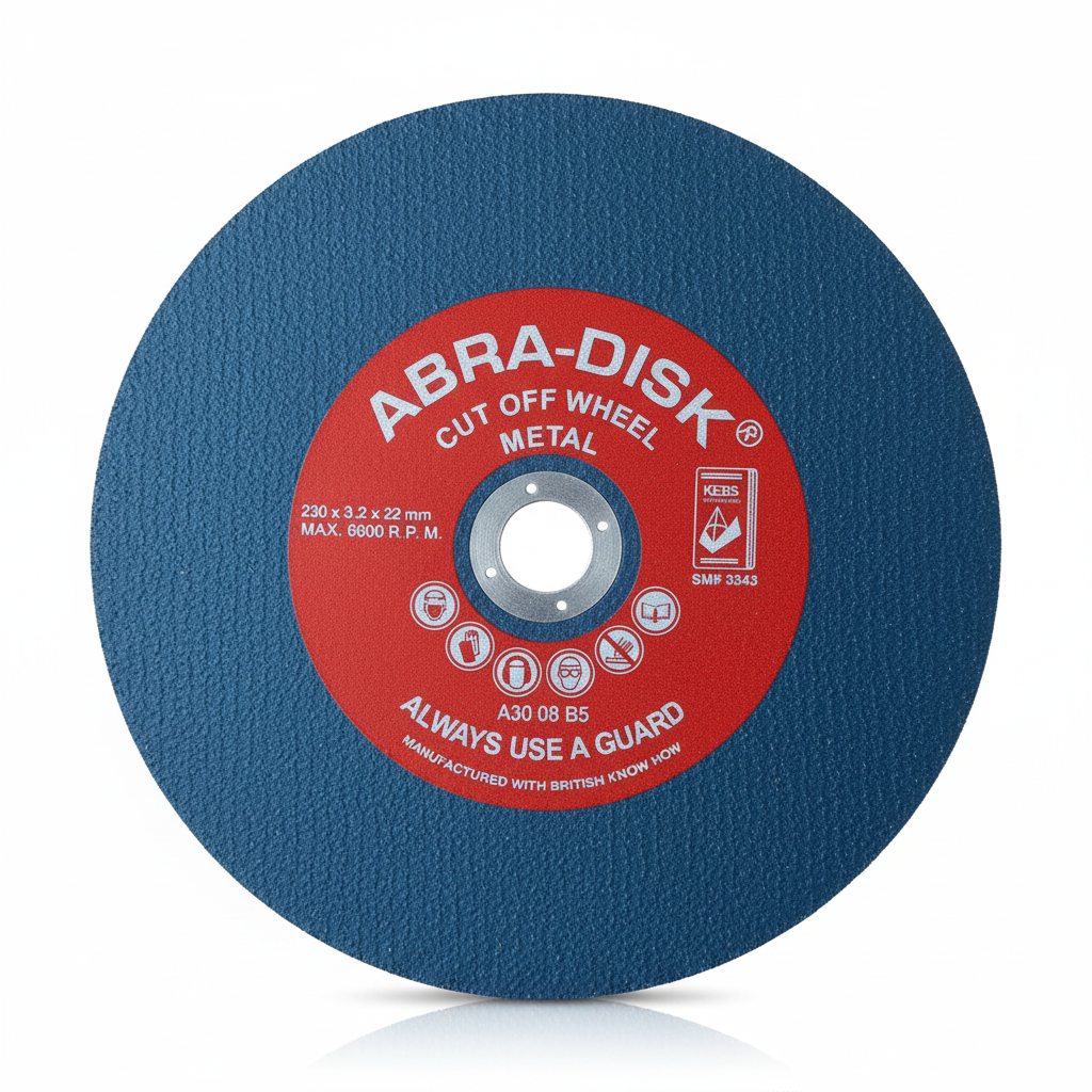 Abra-Disk 9 inch Metal Cut Off Wheel 230x3.2x22mm — studio product image