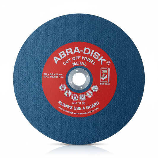 Abra-Disk 9 inch Metal Cut Off Wheel 230x3.2x22mm — studio product image