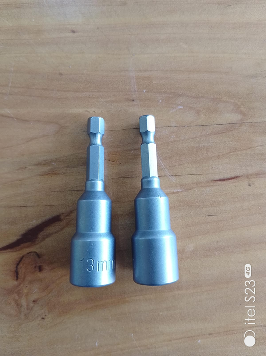 13mm Magnetic Nut Driver Bit - 1/2" Deep Socket