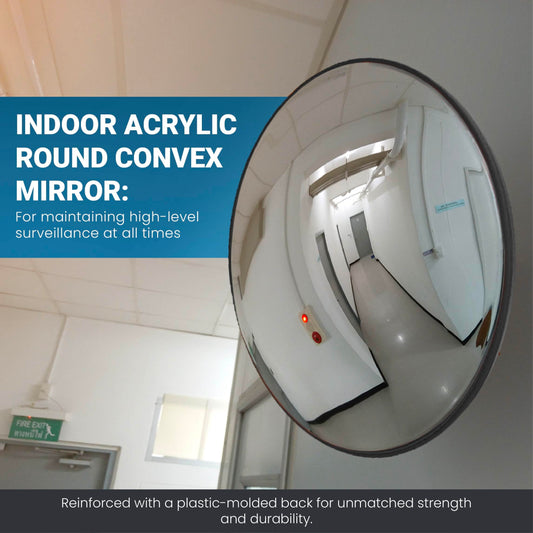 Indoor Convex Mirror Pc + Back