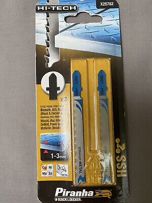 Black & Decker Jigsaw Blade 2pc Set T118A