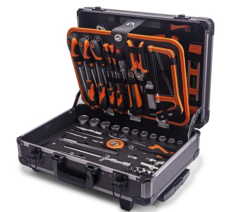 Kendo 124pc Aluminum Case Tool Set