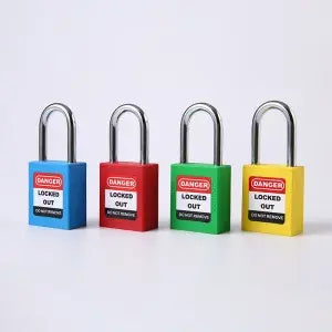 LOTO Steel Shackle Padlock 38mm