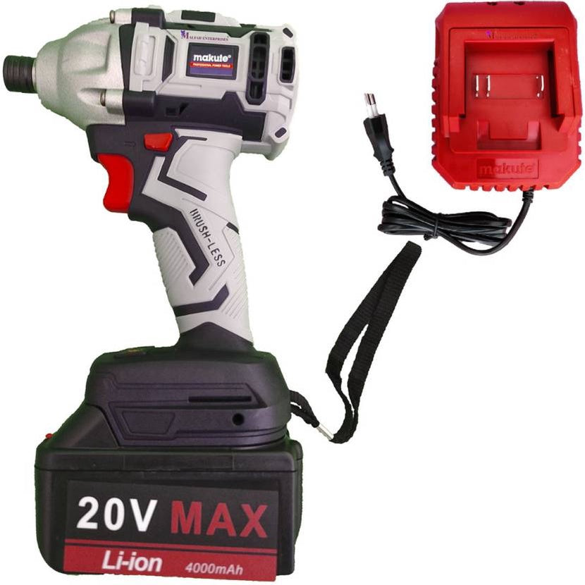 MAKUTE CORDLESS IMPACT DRIVER CSD001 - 4.0 Ah Battery And Charger Included