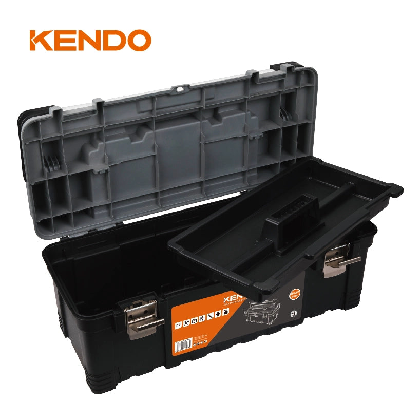 TOOLBOX PLASTIC WITH ORAGANISER 26” Kedo