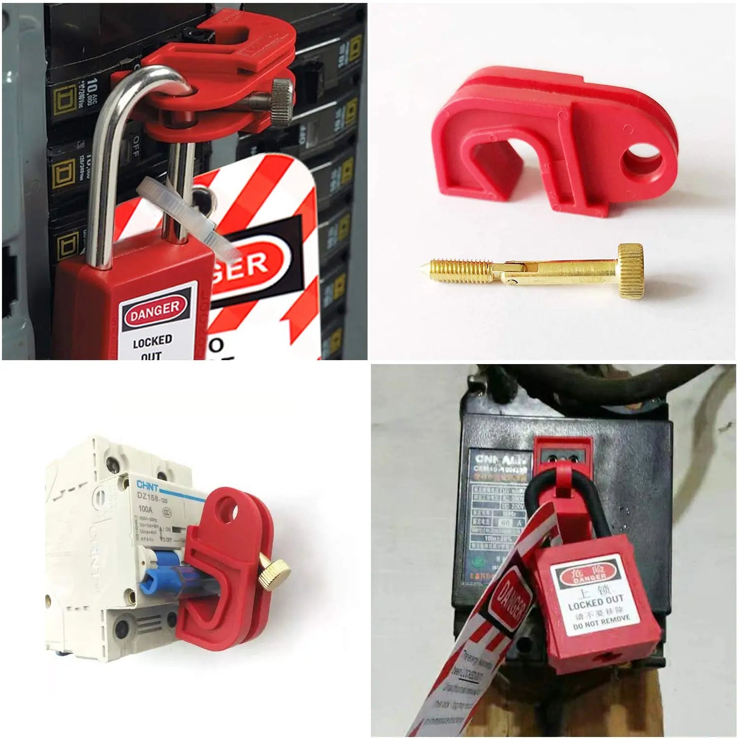 LOTO Push Button MCB Lockout Device