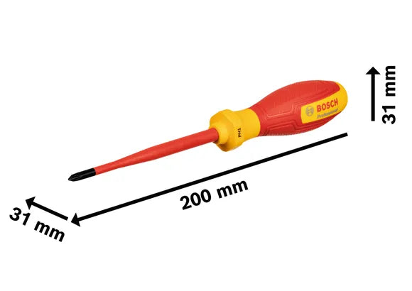 Bosch VDE Screwdriver PH1 x 100mm