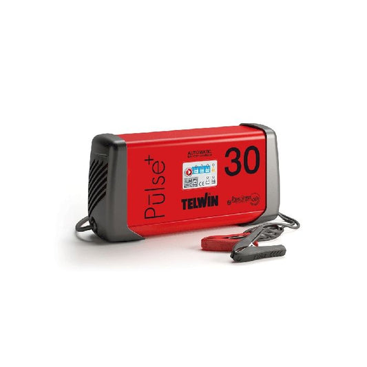 TELWIN PULSE 30 – 230V 6V/12V/24V Automatic Battery Charger (Cod. 807587)