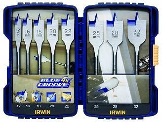 Irwin Spade bit 8pcs set 12/16/18/20/22/25/28/32mm