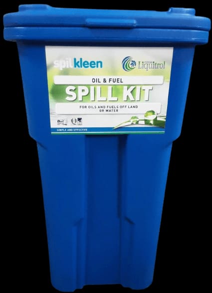 Spilkleen OIL & FUEL SPILL KIT 240L BIN 1601-121018