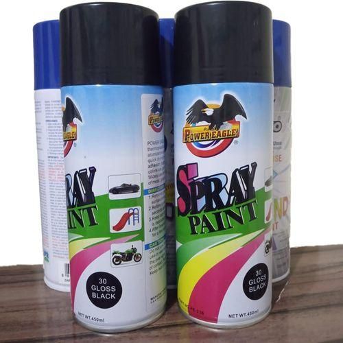 Power Eagle Spray Paint Machinery Grey A28 450ml on shelf