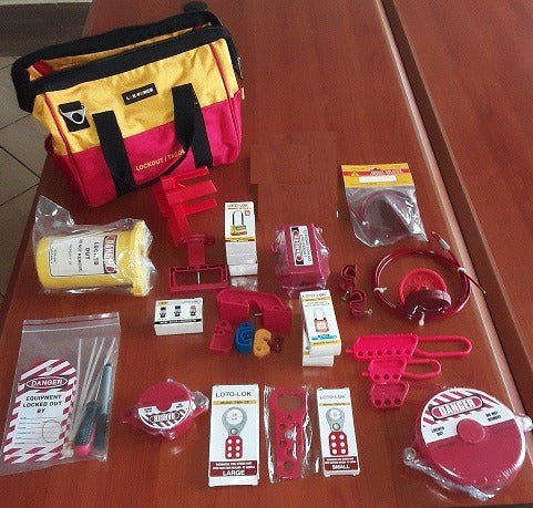 LOCKOUT/TAGOUT STARTER KIT LOTO - 1508-SPSK01