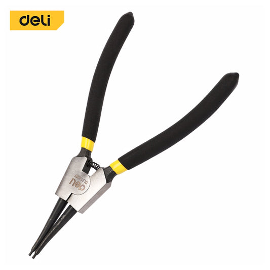 Deli 7'' External Straight Circlip Pliers EDL104107