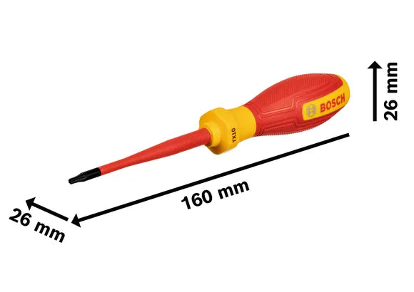 Bosch VDE Screwdriver TX 10 x 75mm