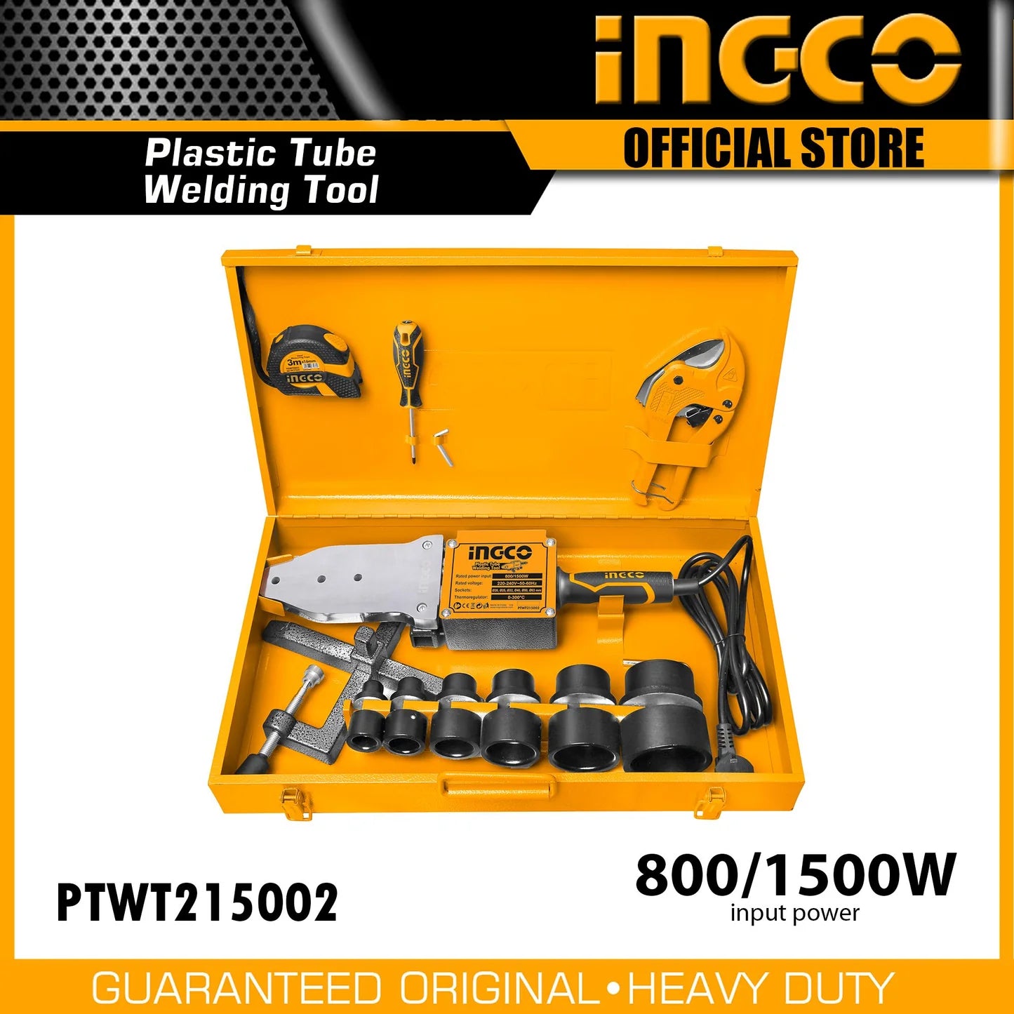 INGCO Cordless Plastic Tube Welding Tool 20V – PTWTLI20182