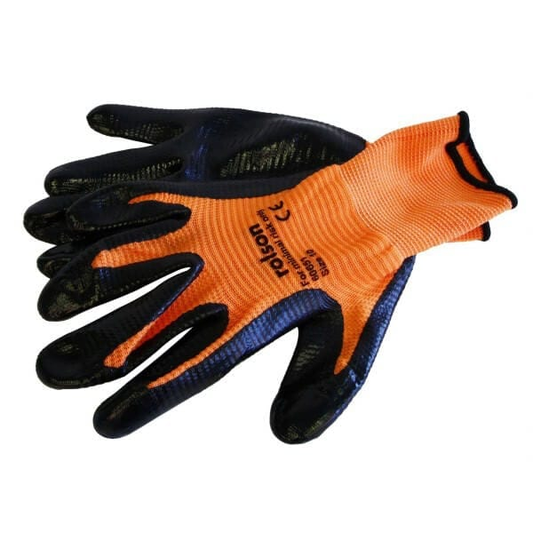 Rolson gloves nitrile large
