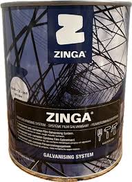 Zinga Galvanising System Paint (1KG, 2KG, 5KG, 10KG, 25KG, Solvent 1Ltr, Solvent 5Ltr)