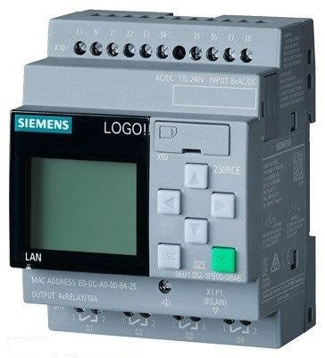 Siemens LOGO! 8 6ED1052-1FB08-0BA0 BASIC MODULE WITH DISPLAY