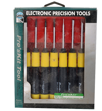 Pro'skit Screwdriver Set 7Pcs Cellular Phone Opener 8PK-2065