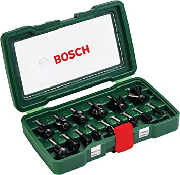 Bosch Router Bit Set | 15 Pcs Router Bit Set | BOLD Industrial